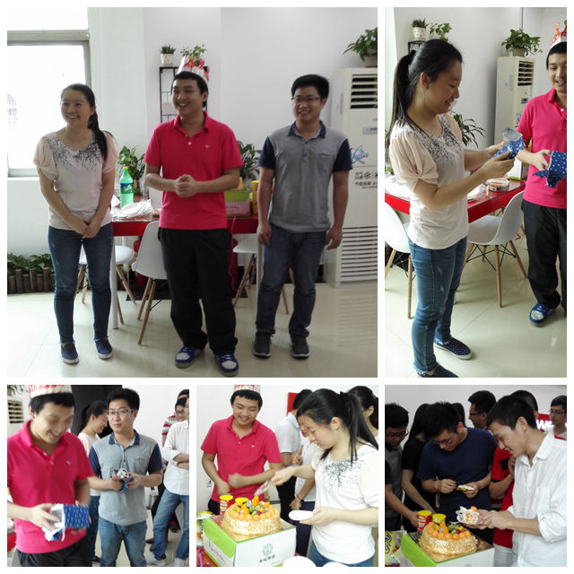优网科技员工生日会剪影
