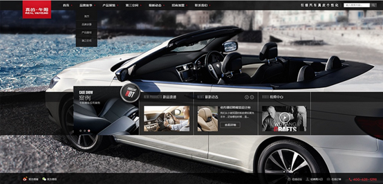 午阳网站建设案例效果 广州网站建设优网科技案例