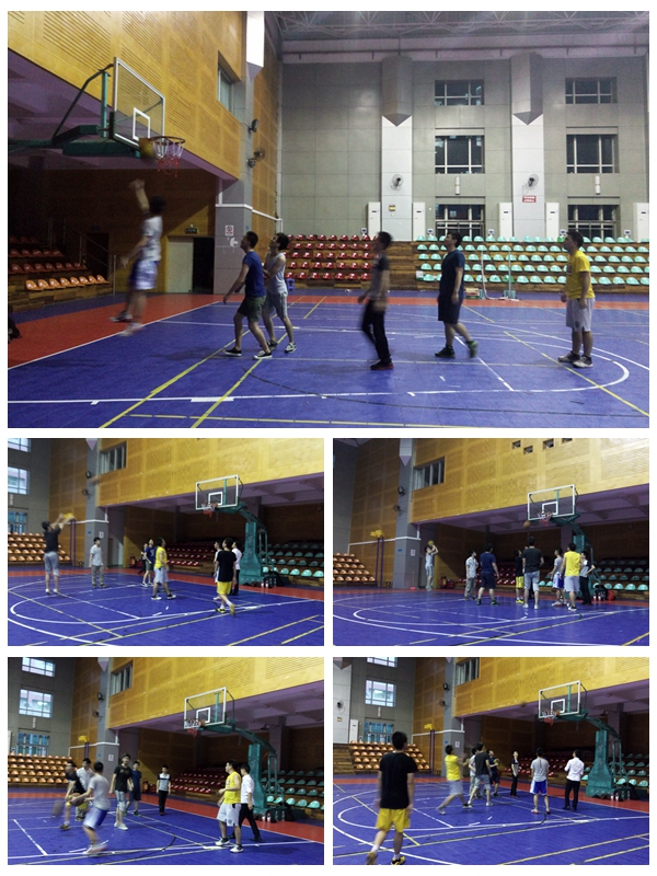 运动不止，优网科技开展篮球羽毛球健身运动