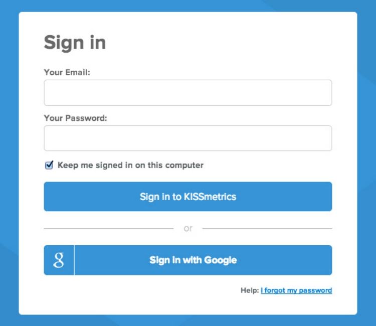 提升用户体验?先提升网站登录过程体验 提升用户体验?先提升网站登录过程体验