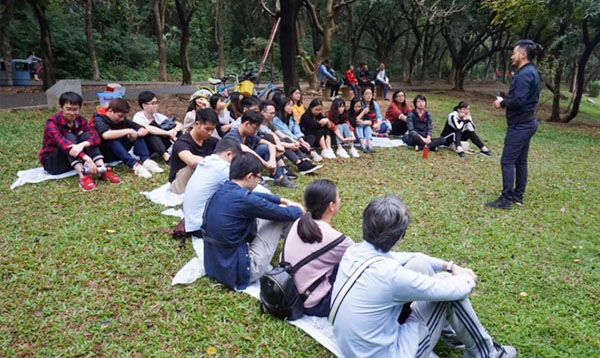 優(yōu)網(wǎng)沖刺小分隊——大夫山森林公園拓展之旅